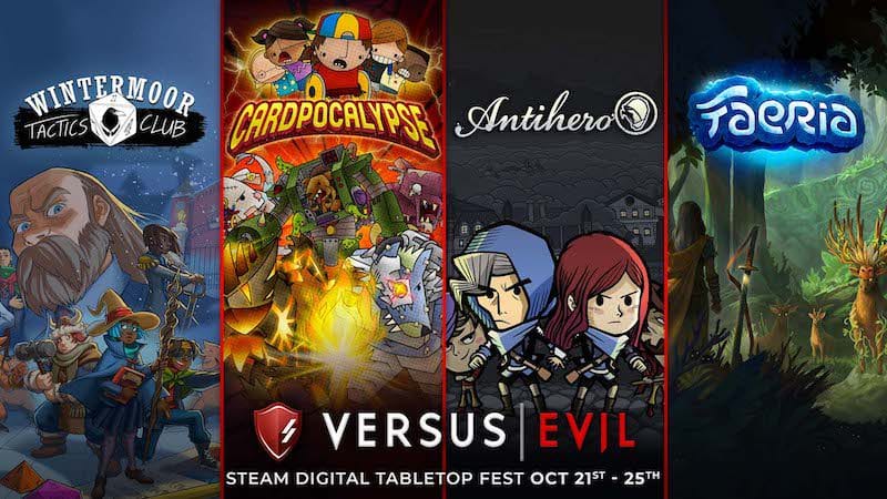 Read more about the article Versus Evil Showcases Four RPG Titles in the Annual Steam Digital Tabletop Fest