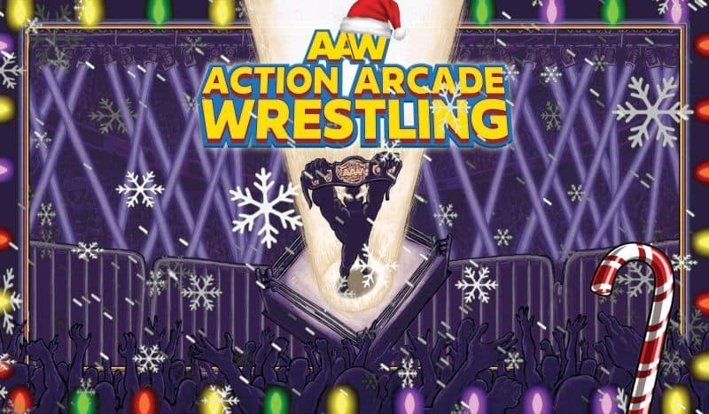 Read more about the article ACTION ARCADE WRESTLING DROPS THE SEASON’S BEATINGS WITH NEW HOLIDAY TRAILER