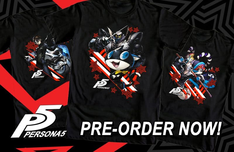 Read more about the article UDON x METAVERSE SHOW SPECIAL – PERSONA 5 ICON TEE SERIES  PRE-ORDER NOW!