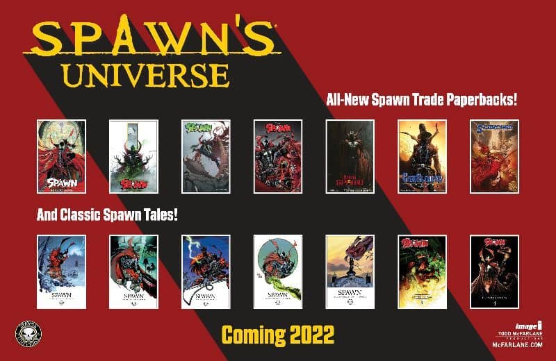 Read more about the article TODD MCFARLANE LAUNCHES NEW TRADE PAPERBACK & HARDCOVER PROGRAM FOR SPAWN’s 30th YEAR ANNIVERSARY