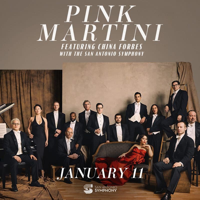 Read more about the article The Tobin Center for the Performing Arts and the San Antonio Symphony are proud to present the biggest little orchestra around – Pink Martini featuring lead singer China Forbes