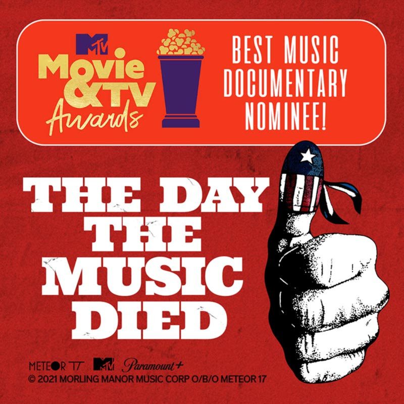 You are currently viewing The Day The Music Died: The Story of Don McLean’s American Pie Nominated For 2023 MTV Movie And TV Awards “Best Music Documentary”