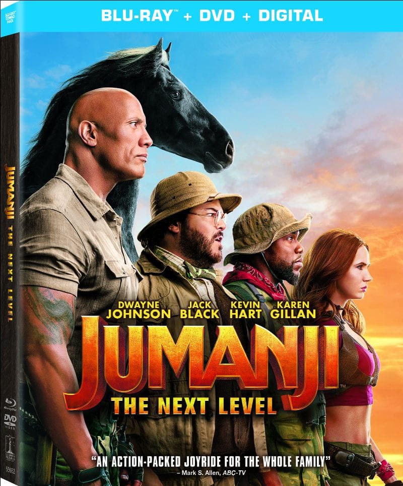You are currently viewing JUMANJI: THE NEXT LEVEL comes to Digital March 3 and 4K Ultra HD Blu-ray and DVD March 17 from Sony Pictures Home Entertainment.