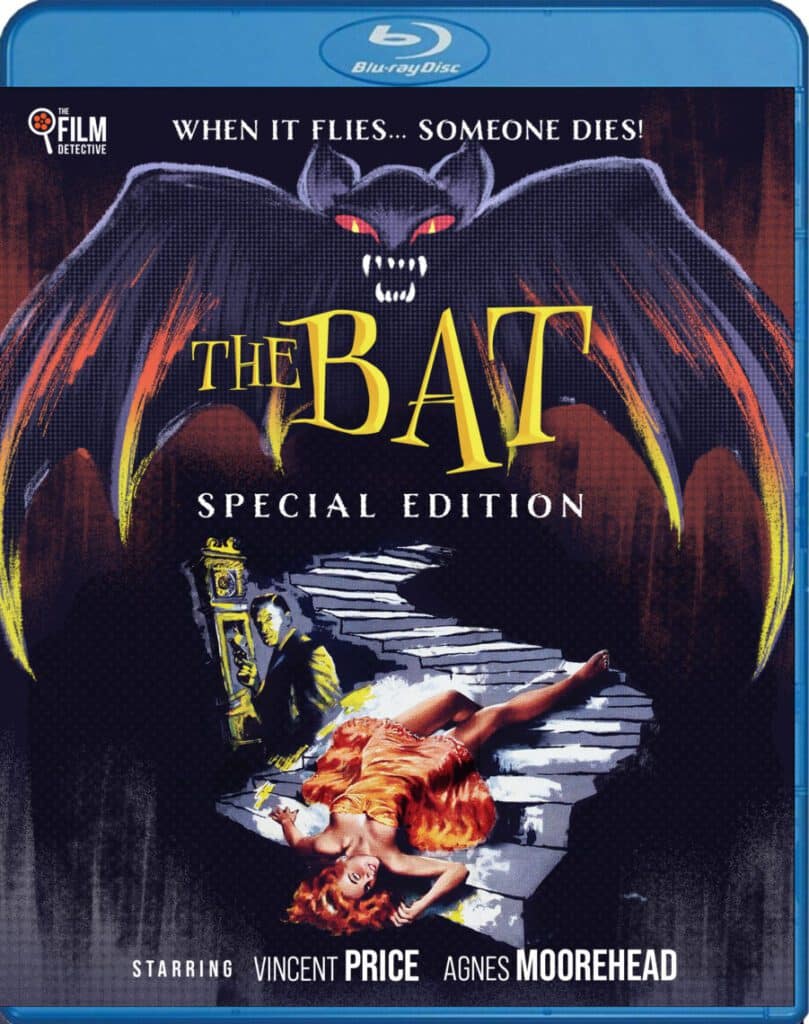 Read more about the article Independent Horror Classic The Bat Featuring Vincent Price Returns on Special-Edition Blu-Ray & DVD Oct. 25th