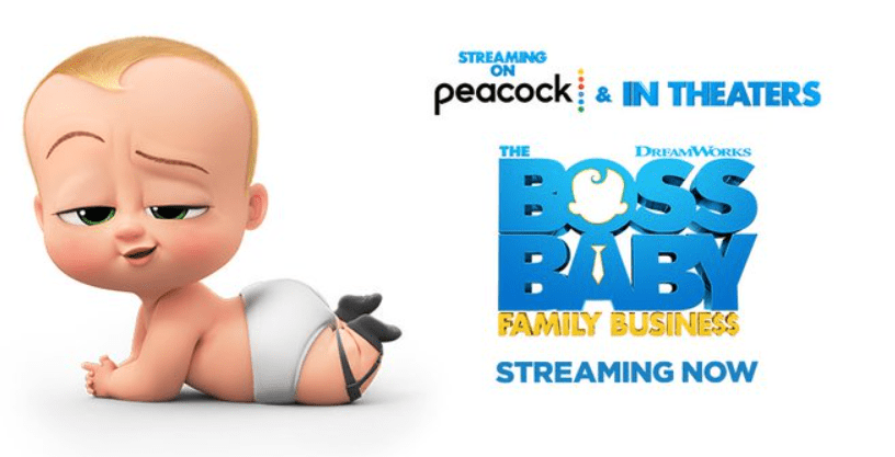 You are currently viewing Boss Baby 2 Family Business Peacock and Theatre Review