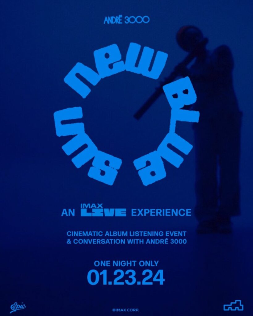 You are currently viewing ANDRÉ 3000: “NEW BLUE SUN” IMAX LIVE® EXCLUSIVE EXPERIENCE