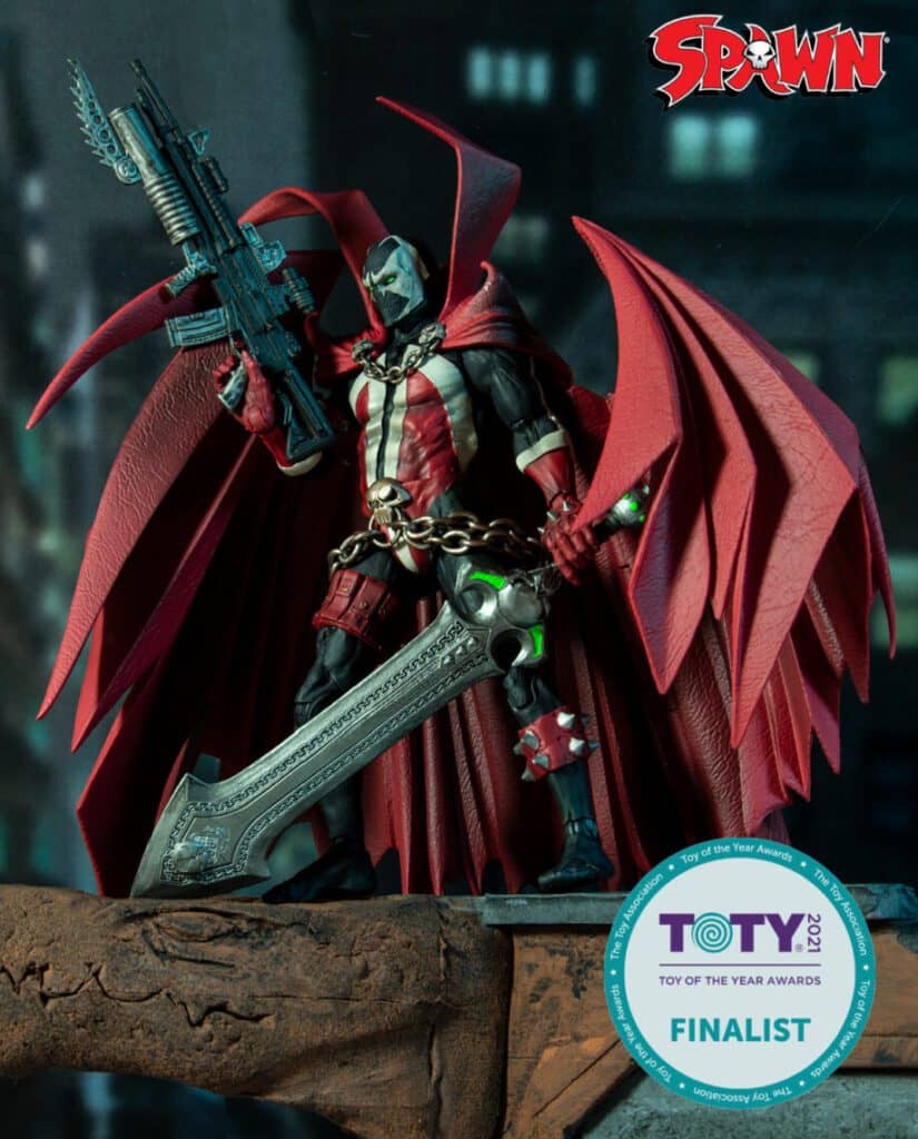 You are currently viewing Todd McFarlane’s SPAWN Nominated as a  2021 Toy of The Year Finalist