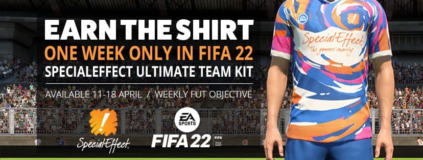Read more about the article SpecialEffect charity kit to be made available in EA SPORTS FIFA 22 ULTIMATE TEAM