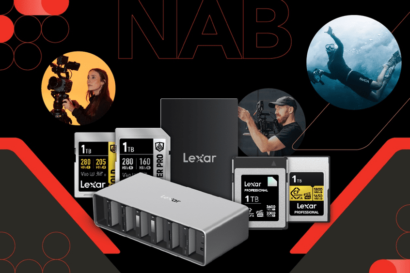 You are currently viewing Lexar to Showcase New PRO WORKFLOW and Other Products at NAB 2024