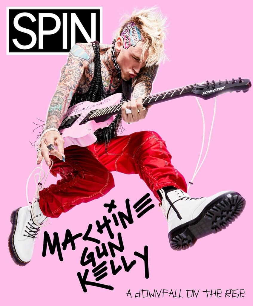Read more about the article SPIN launches new NFT marketplace with its iconic Machine Gun Kelly cover