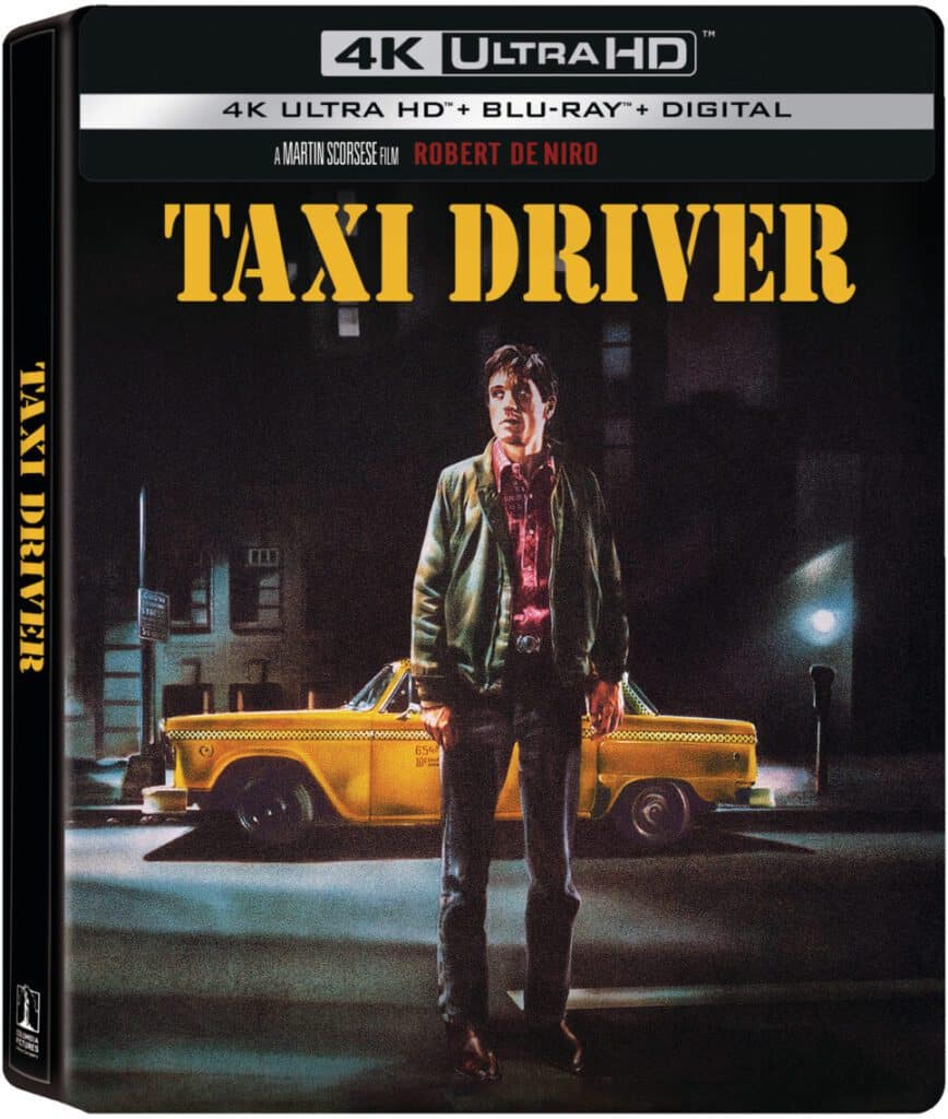 Read more about the article TAXI DRIVER AVAILABLE ON 4K ULTRA HD™ STEELBOOK 6/25