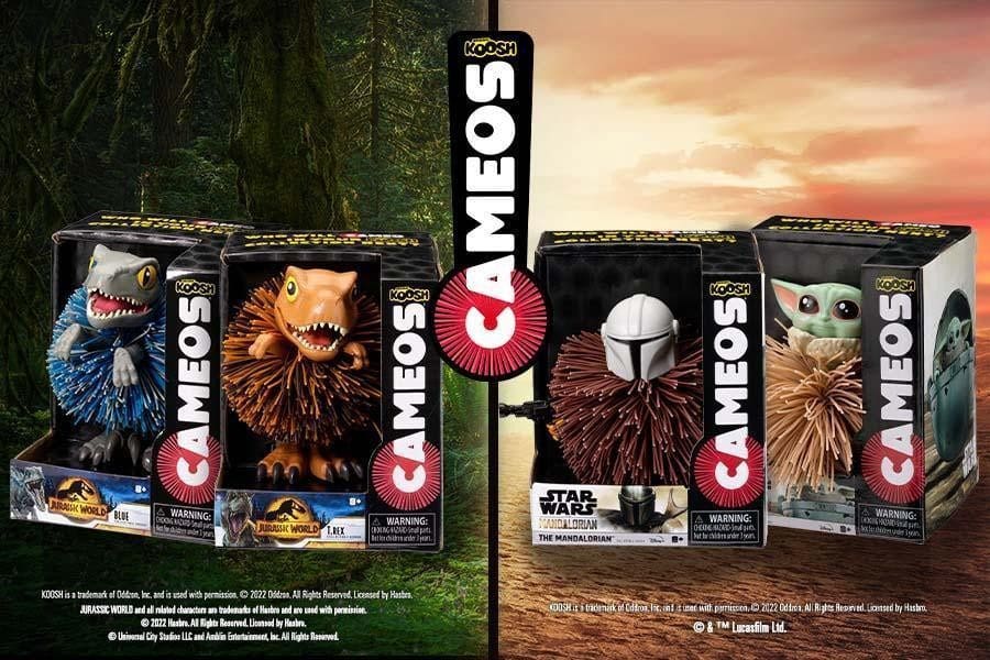 You are currently viewing PLAYMONSTER LAUNCHES KOOSH CAMEOS FEATURING CHARACTERS FROM STARS WARS AND JURASSIC WORLD!