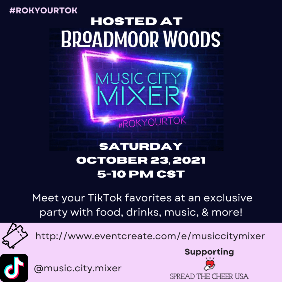 You are currently viewing MUSIC CITY MIXER BRINGS TIKTOK CREATORS TO NASHVILLE IN WEEKEND EVENT