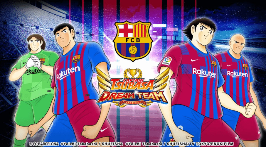 You are currently viewing “Captain Tsubasa: Dream Team” Worldwide 4th Anniversary! Official FC BARCELONA Uniforms Debut In-Game!